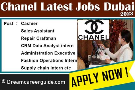 chanel cosmetics careers|chanel job openings.